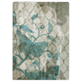 Arabesque Butterflies V Klembord (Achterkant)