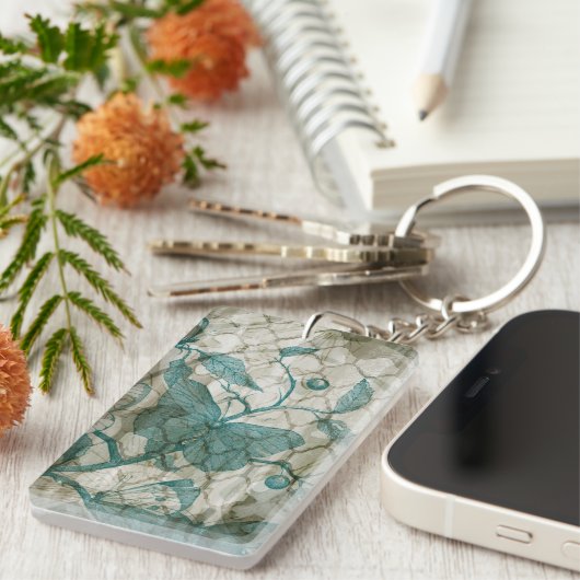 Arabesque Butterflies V Sleutelhanger (Voorkant Rechts)