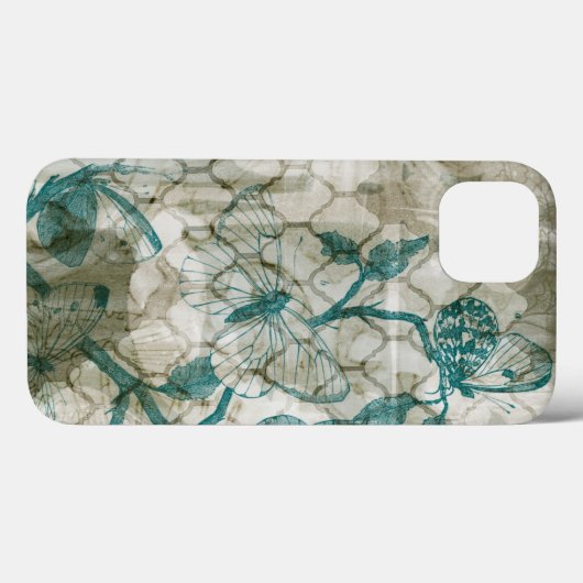 Arabesque Butterflies VI Case-Mate iPhone Case (Achterkant (horizontaal))