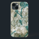 Arabesque Butterflies VI iPhone 13 Hoesje<br><div class="desc">Dieren</div>