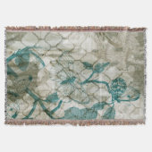 Arabesque Butterflies VI Deken (Voorkant)