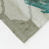 Arabesque Butterflies VI Fleece Deken (Hoek)