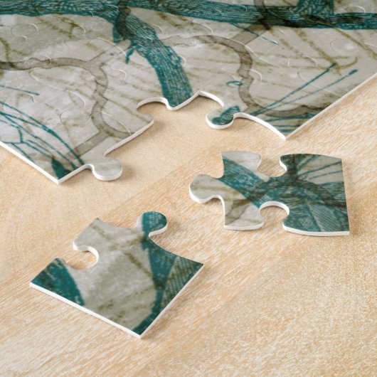 Arabesque Butterflies VI Legpuzzel (Zijkant)