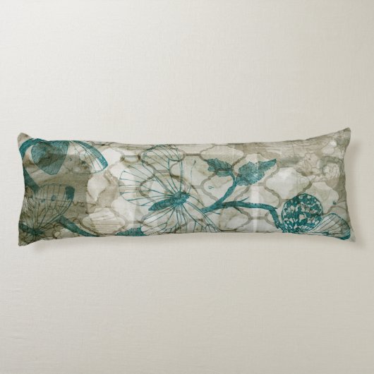 Arabesque Butterflies VI Lichaamskussen (Achterkant)