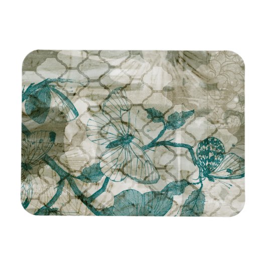 Arabesque Butterflies VI Magneet (Horizontaal)