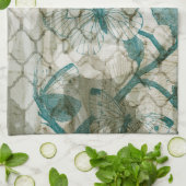 Arabesque Butterflies VI Theedoek (Gevouwen)