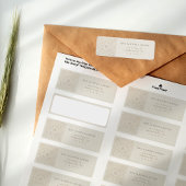 Arabesque Cream Elegance Retouradres Labels