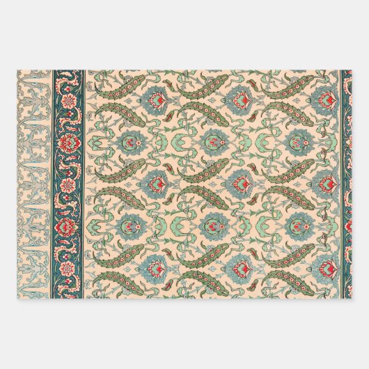 Arabesque Design Inpakpapier Vel (Voorkant 3)