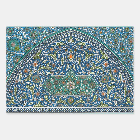 Arabesque Design Inpakpapier Vel (Voorkant)