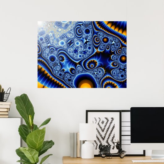 Arabesque Dream Poster (Thuiskantoor)