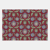 Arabesque florpatroon inpakpapier vel (Voorkant 2)