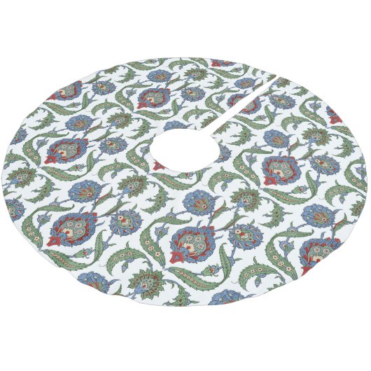 Arabesque florpatroon kerstboom rok (Gekanteld)
