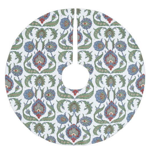 Arabesque florpatroon kerstboom rok (Voorkant)