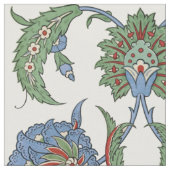 Arabesque florpatroon stof (Close Up)