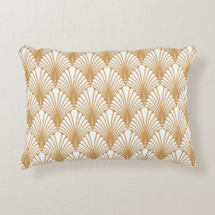 Arabesque geometrisch naadloos patroon Accent Kussen