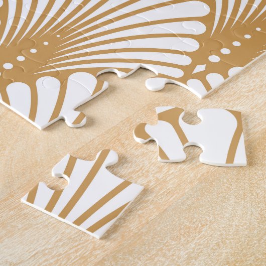  Arabesque geometrisch naadloos patroon Legpuzzel (Zijkant)