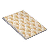Arabesque geometrisch naadloos patroon Notitieboek (Rechterzijde)