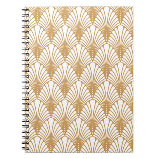 Arabesque geometrisch naadloos patroon Notitieboek (Voorkant)
