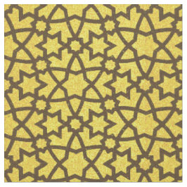 Arabesque grande gold and black stof