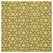 Arabesque grande gold and black stof (Swatch)
