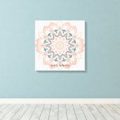 Arabesque Mandala Art Canvas Afdruk (Insitu (Houten vloer))