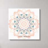 Arabesque Mandala Art Canvas Afdruk (Voorkant)