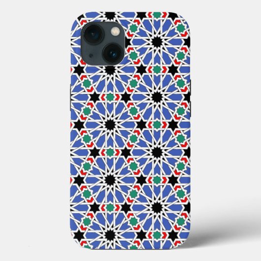 Arabesque Mosaic Pattern Case-Mate iPhone Case (Achterkant)