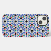 Arabesque Mosaic Pattern iPhone Hoesje (Achterkant horizontaal)