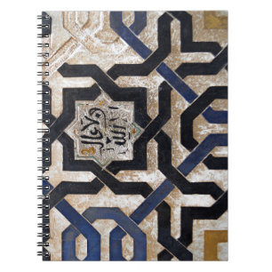 Arabesque Mosaic Spiral Notitieboek