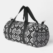 Arabesque Mosaic Tile Pattern Black and White Plunjezak (Rechterhoek)