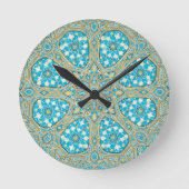 Arabesque Mozaïek Ronde Klok (Voorkant)