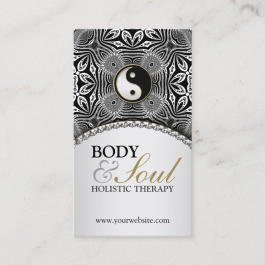 Arabesque New age Holistic Visitekaartje (Voorkant)