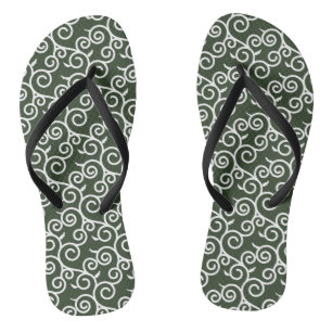 arabesque patroon traditionele japanse ontwerp teenslippers