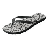 arabesque patroon traditionele japanse ontwerp teenslippers (Schuin)