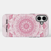 Arabesque Pink Mandala Hoesje (Achterkant (horizontaal))