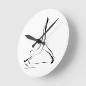 Arabesque Reformer Pilates Pose Ronde Klok (Hoek)