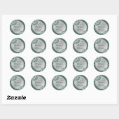 Arabesque Silver Lace, bewaar de datum stickers (Vel)