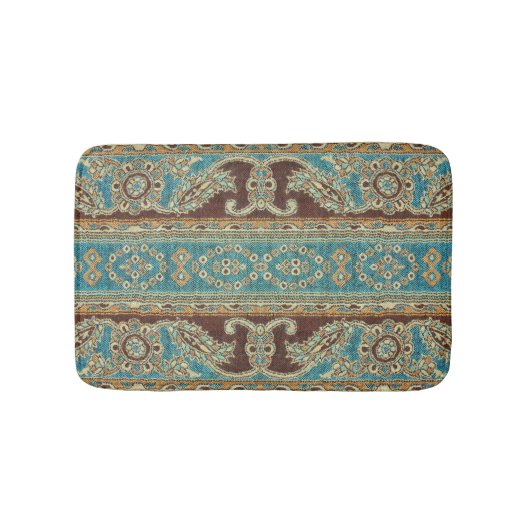 Arabesque stof Paisley Oriental Design Badmat (Voorkant)