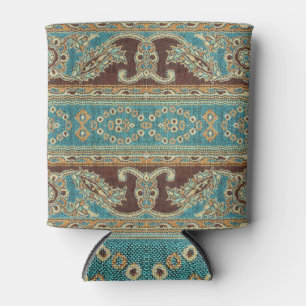 Arabesque stof Paisley Oriental Design Blikjeskoeler