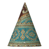 Arabesque stof Paisley Oriental Design Feesthoedjes (Links)