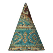 Arabesque stof Paisley Oriental Design Feesthoedjes (Rechts)
