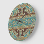 Arabesque stof Paisley Oriental Design Grote Klok (Hoek)