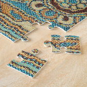 Arabesque stof Paisley Oriental Design Legpuzzel (Zijkant)