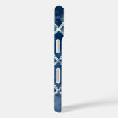 Arabesque Trellis telefoonhoesje – Blue Waterverf Case-Mate iPhone Case (Achterkant / Rechts)