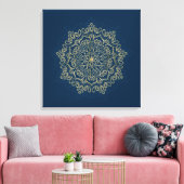 Arabesque - Verrekte canvas afdrukken (Insitu (Woonkamer))