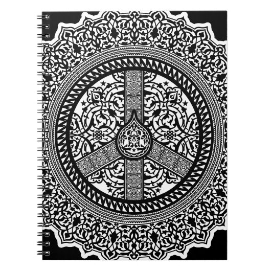 Arabesque Vredesnotitieboek Notitieboek (Voorkant)