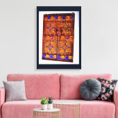 Arabiaanse deur canvas afdruk (Insitu (Woonkamer))