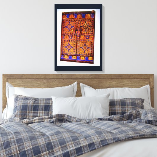 Arabiaanse deur canvas afdruk (Insitu (Slaapkamer))