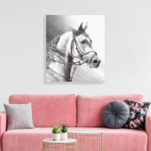 ARABIAN BEAUTY Canvas 15 x 17,2 inch (Insitu (Woonkamer))