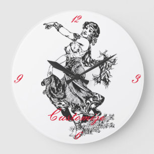 Arabian Belly Dancer  Art Thunder_Cove Grote Klok